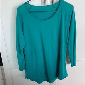 G.H. Bass & Co. Teal Long Sleeve Top